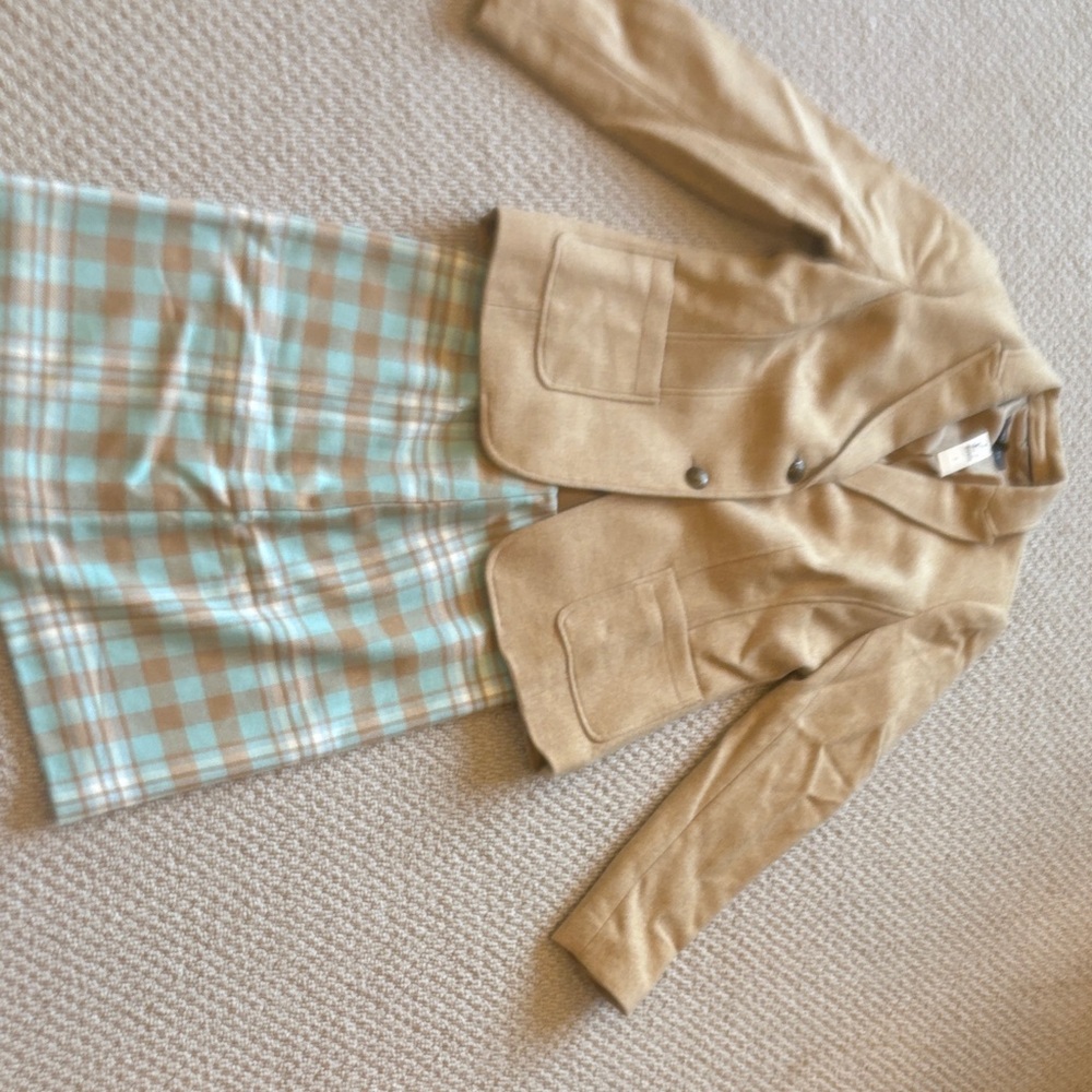 Brand new with tags wool Talbots suit. Size 2.